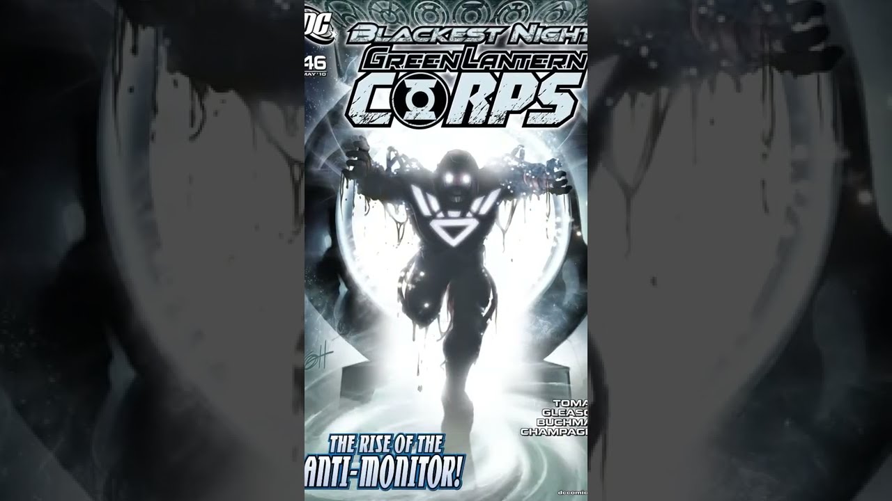 Black Lantern Anti Monitor ONE SHOT by the Greatest Sniper AND Bullet alive