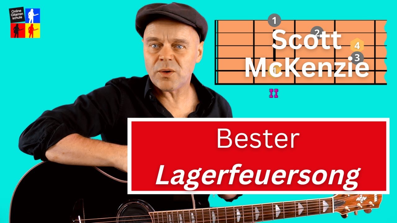San Francisco | Scott McKenzie | Tutorial für Gitarre