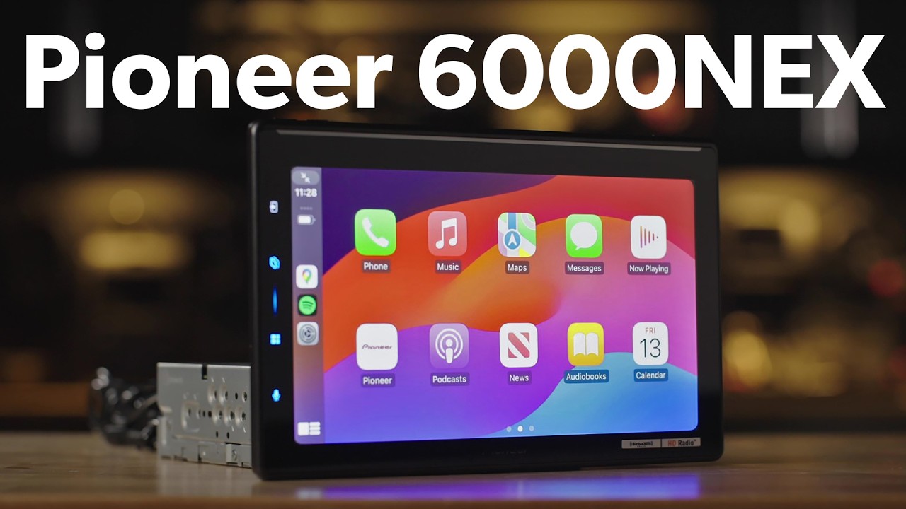 Ресивер Pioneer DMH-WT6000NEX с плавающим экраном высокого разрешения | Crutchfield