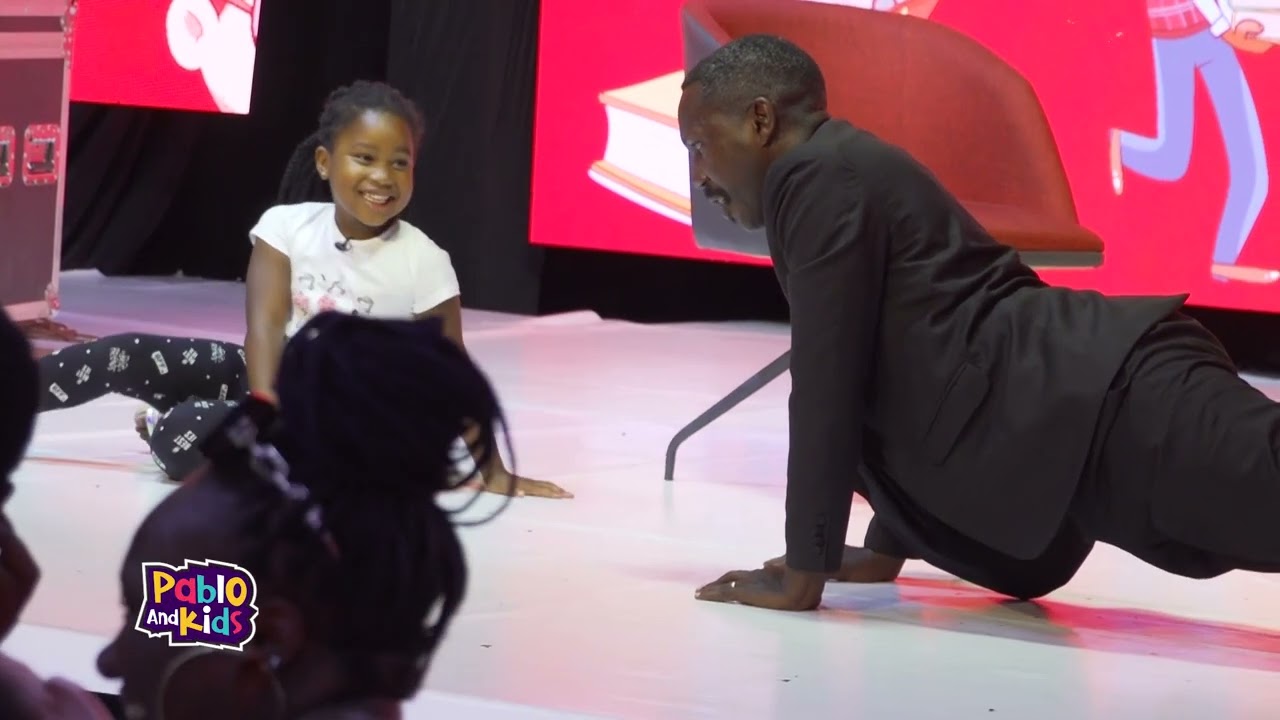 JOYBELLE LOPUKO MABUYA THE 6YR OLD FITNESS INSTRUCTOR - PABLO AND KIDS SHOW