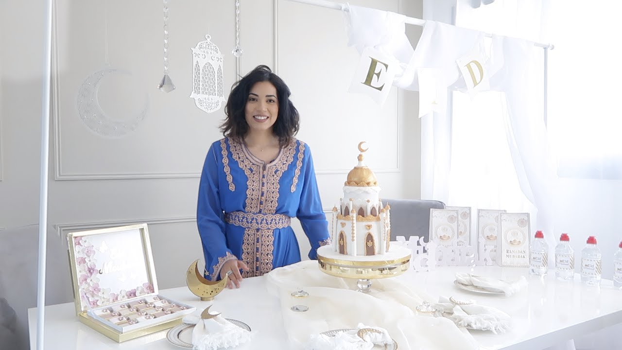 🌙 EID CAKE l G&acirc;teau parfait pour A&icirc;d El-Fitr l Recette d&eacute;taill&eacute;e & D&eacute;corations