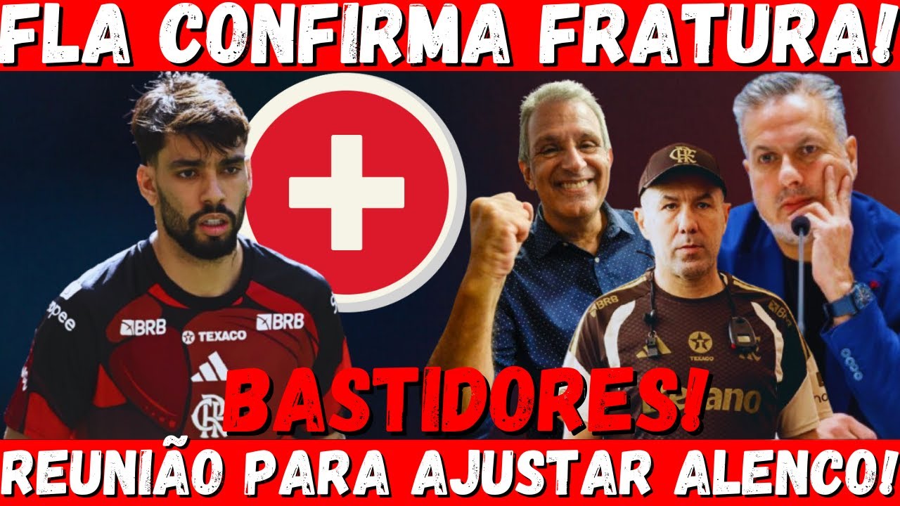 BOLETIM MÉDICO DO FLAMENGO: PAQUETÁ FRATUROU A MÃO | REUNIÃO IMPORTANTE ENTRE BAP, BOTO E JARDIM |