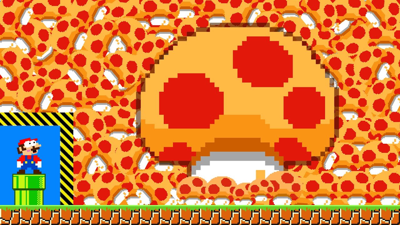 When Everything Mario Touches turn to '' Tiny'' mushroom!