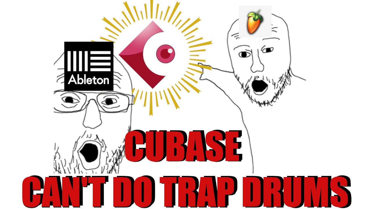 CUBASE CAN'T DO TRAP DRUMS | Secret Cubase plugin most people overlook!