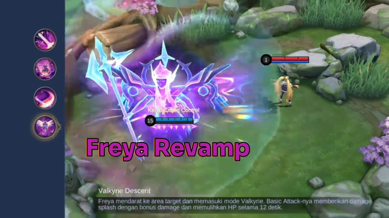 Pertama kali Nyobain Freya Revamp + Gameplay ( Mobile Legends)