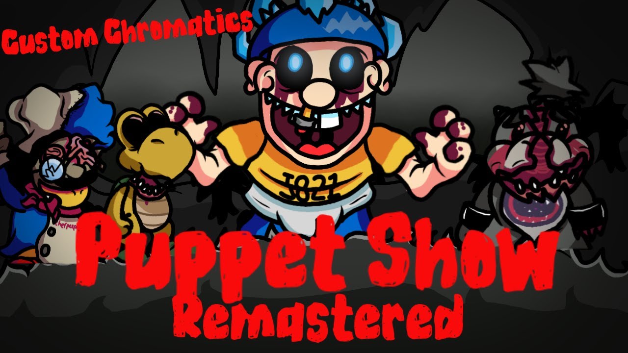SML Movie: Puppet Show Remastered but it's my custom chromatics🎶(fnf sml cover)