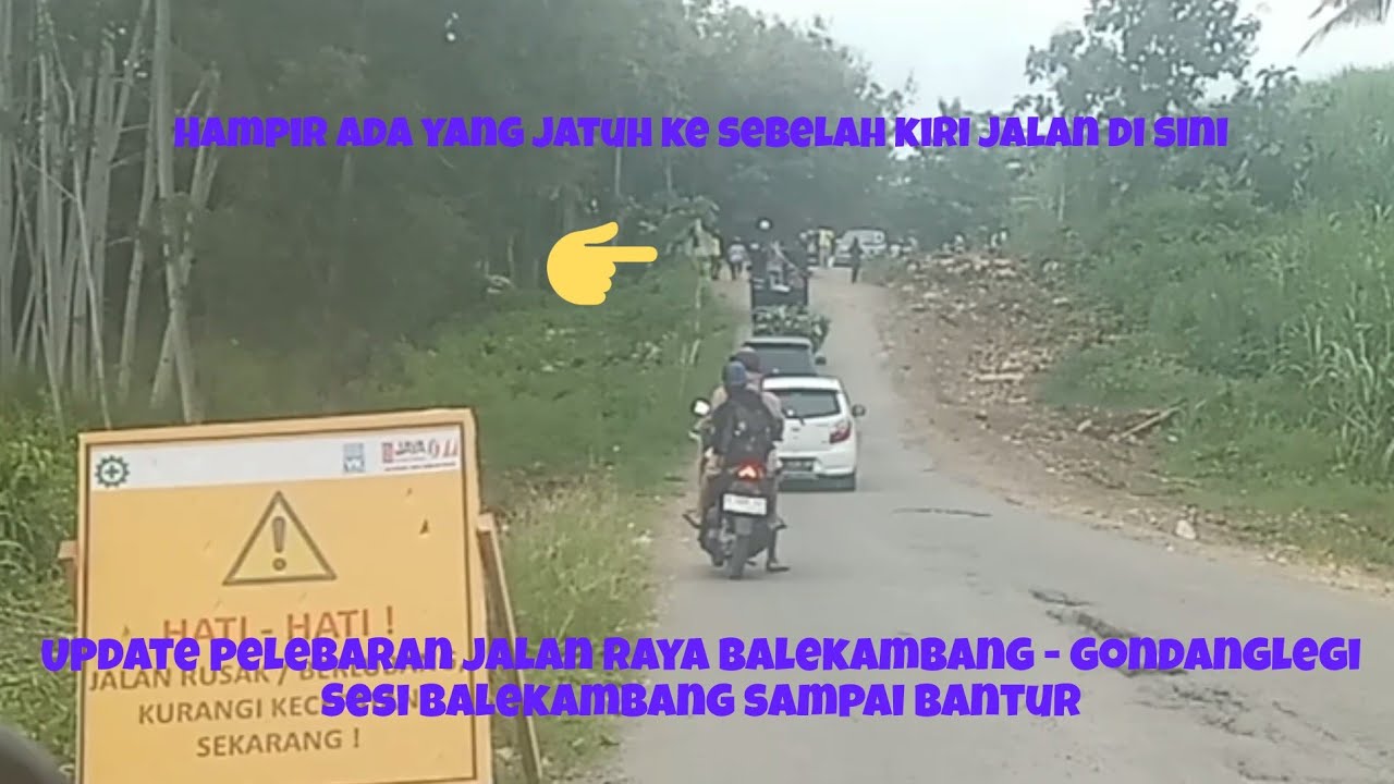 proyek pelebaran jalan balekambang bantur terbaru april 2025