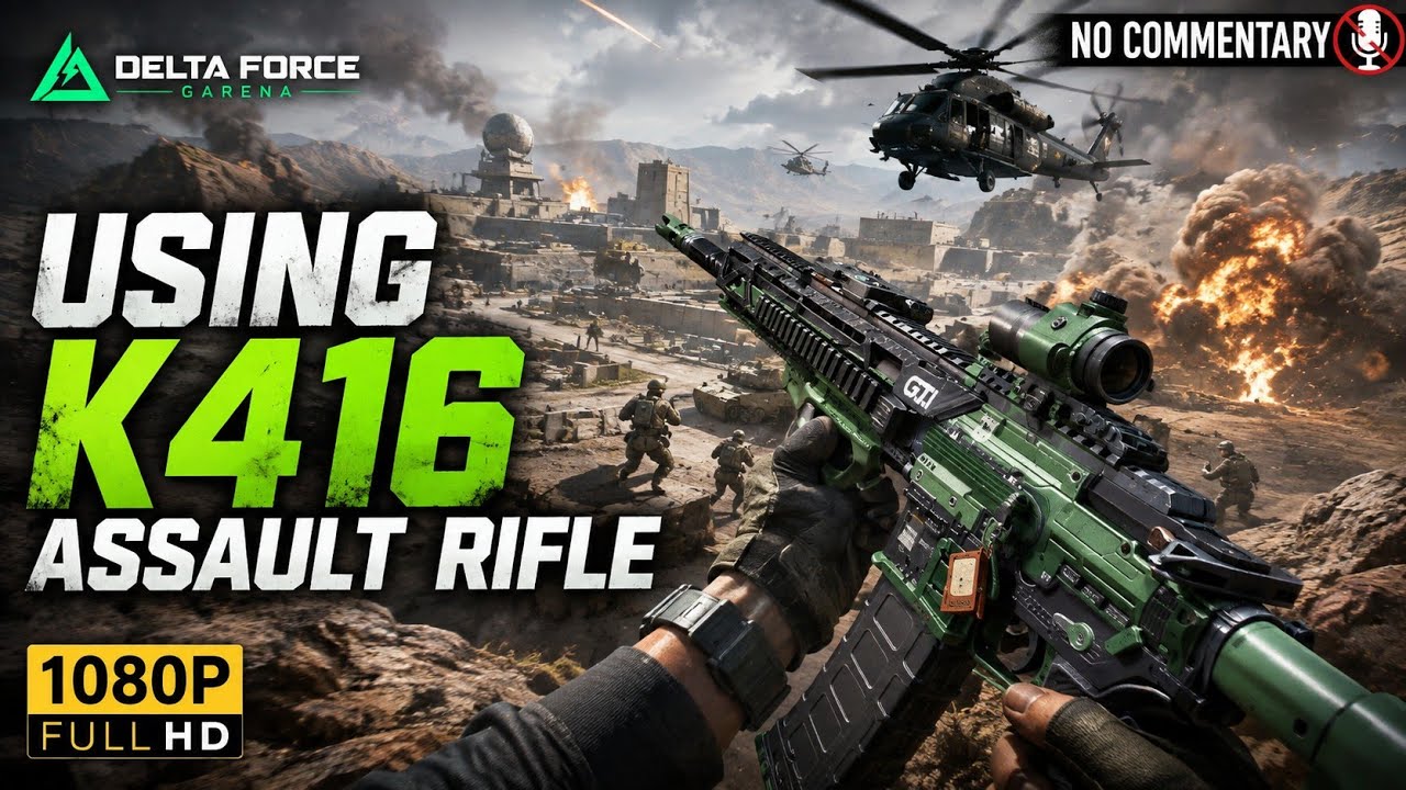 Delta Force Garena Gameplay 1080p HD (No Commentary) | Realistic Tactical fps