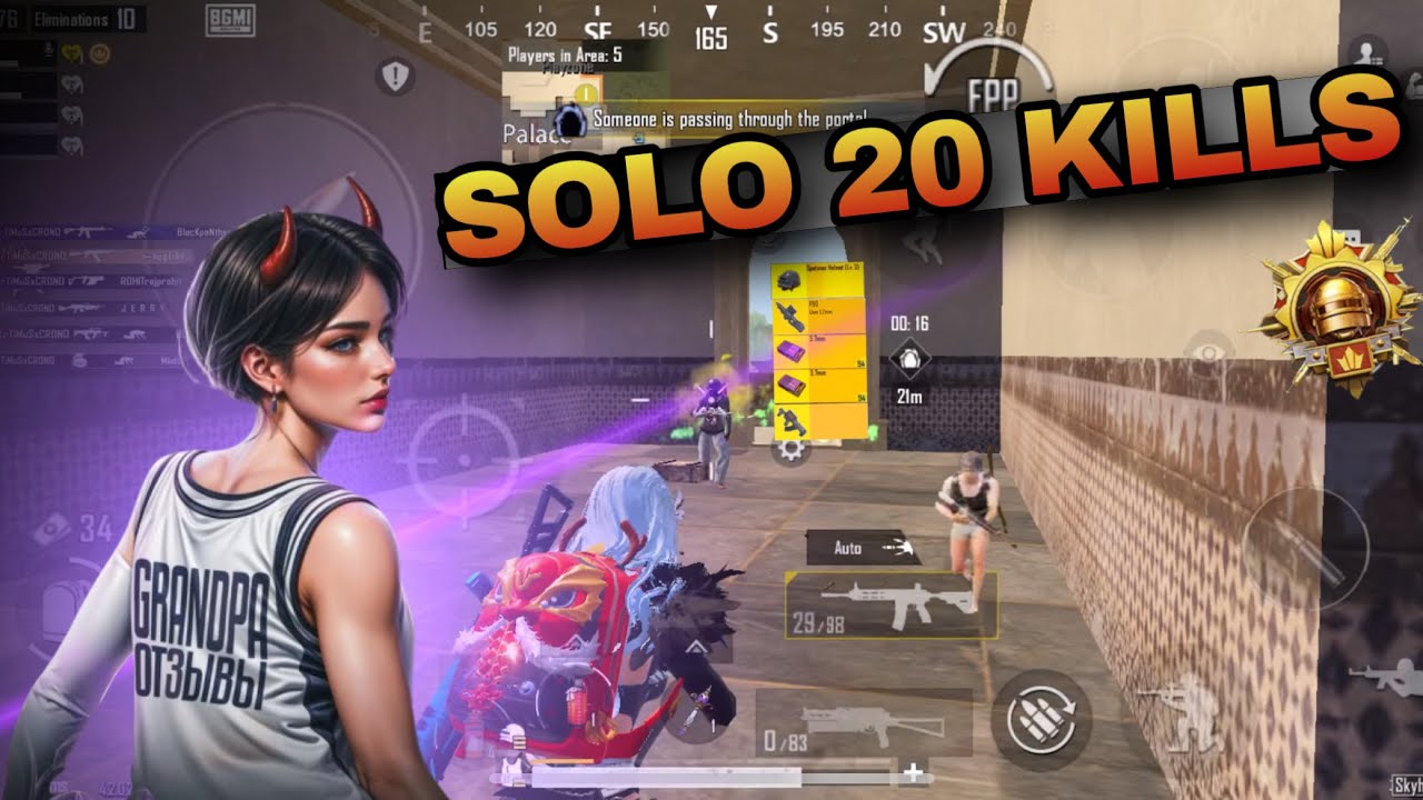 Solo 20 kills in new mode 