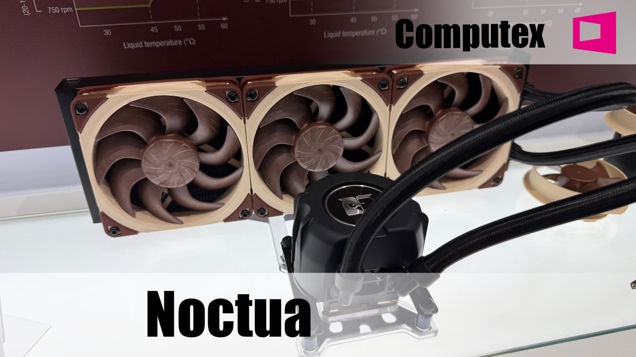 Computex 2026: Noctua zeigt leise NL-LC1-AiO und Thermosiphon-Prototyp