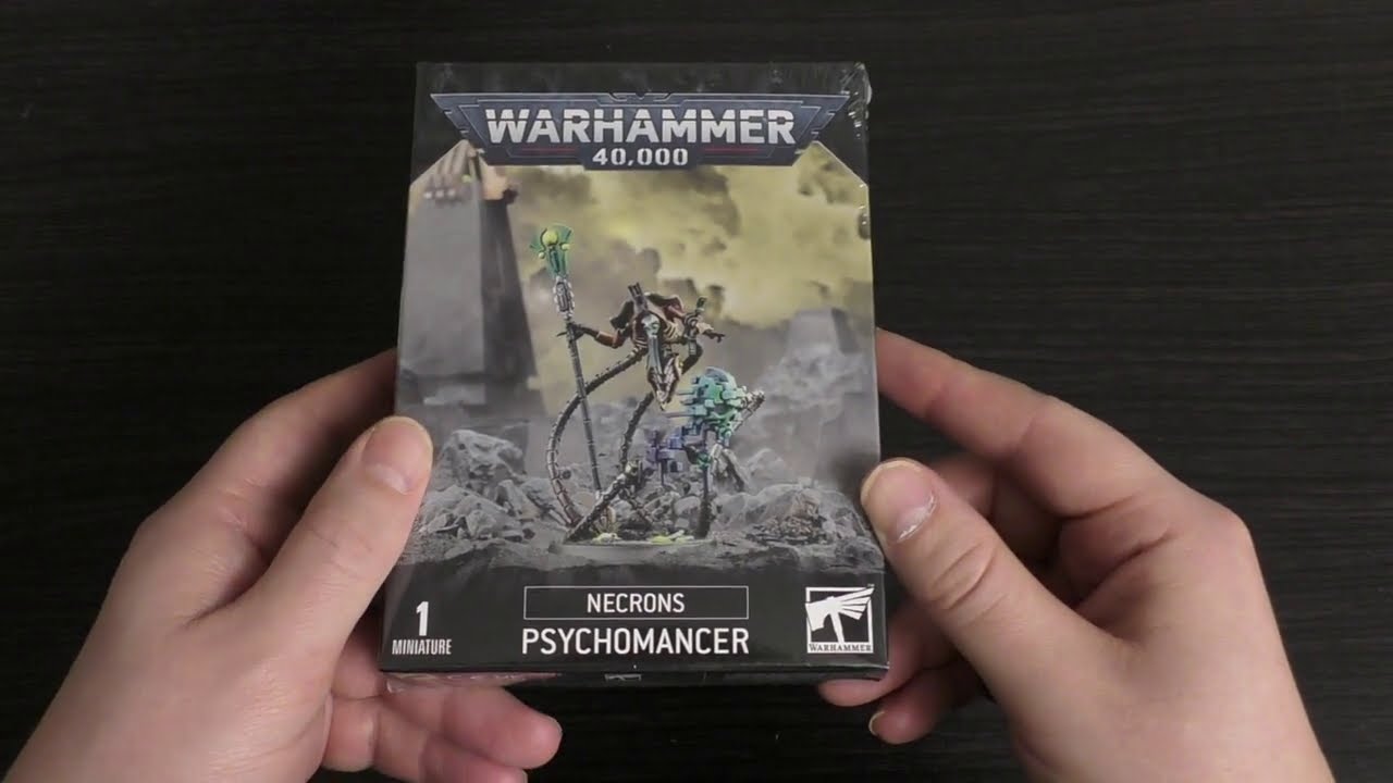 Necrons - Psychomancer - Unboxing (WH40K)