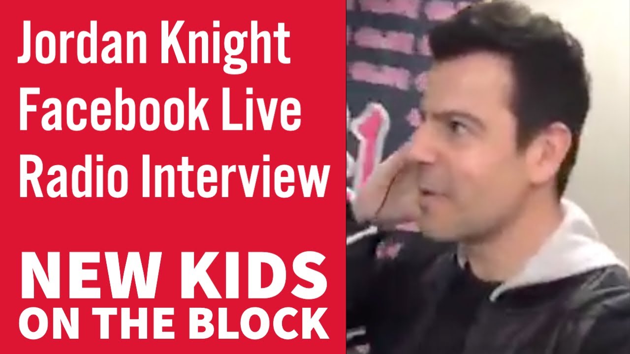 NKOTB Jordan Knight Facebook Live Radio Interview Mix 104 November 16 2016 | Total Package Tour 2017