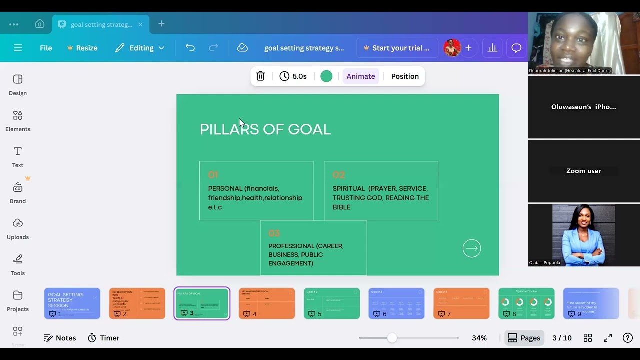 GOAL SETTING STRATEGY WITH DEBBY JOHNSON