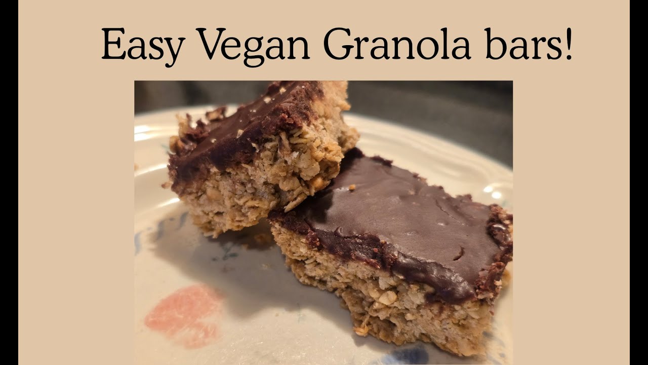 Простой рецепт гранолы в виде батончиков