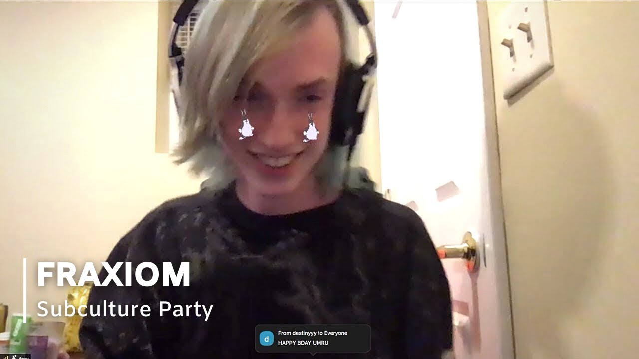 Fraxiom live at Subculture Party | Apr 2, 2021