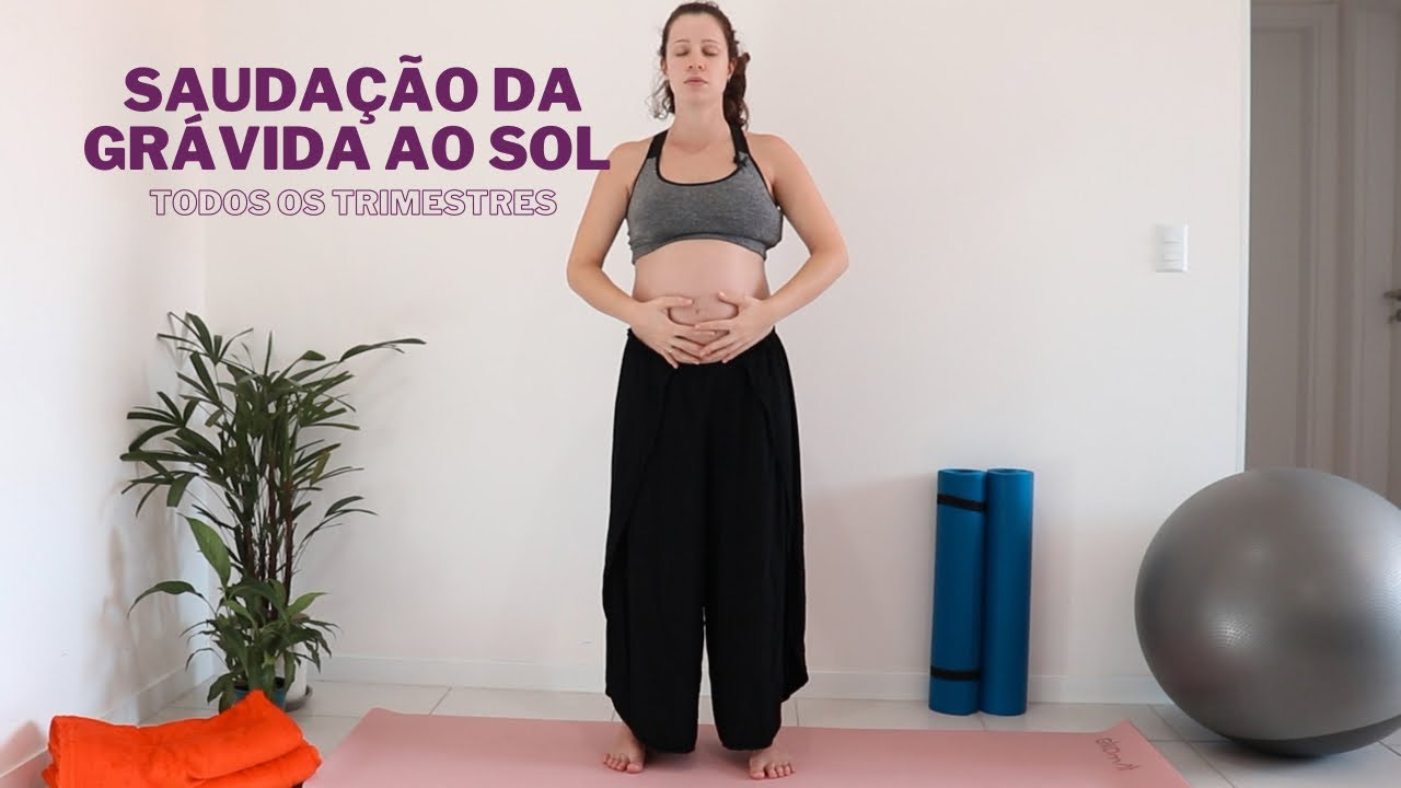 Yoga Para Gestantes | Saudação Da Grávida Ao Sol - Inspira Yoga