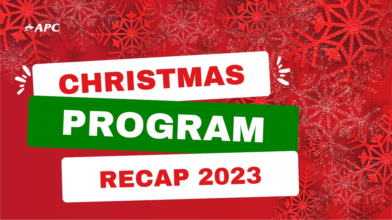 APC's 2023 Christmas Program