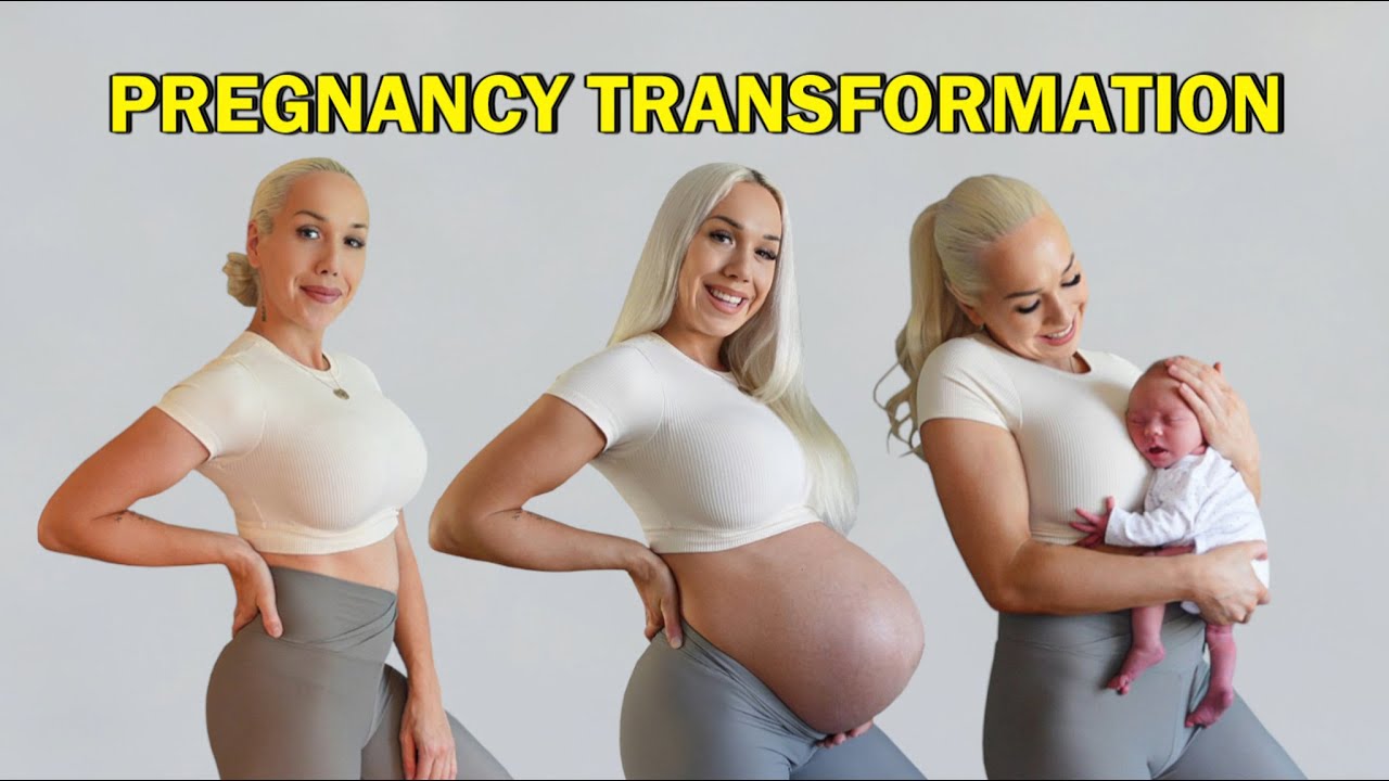 PREGNANCY TRANSFORMATION PSEUDO TWIN | week by week.