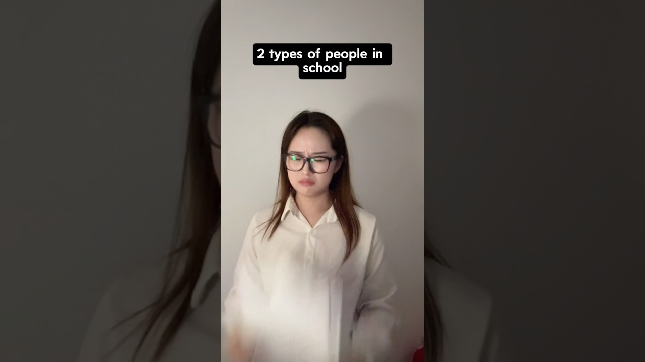 Does your school have these two types of classmates? 👀