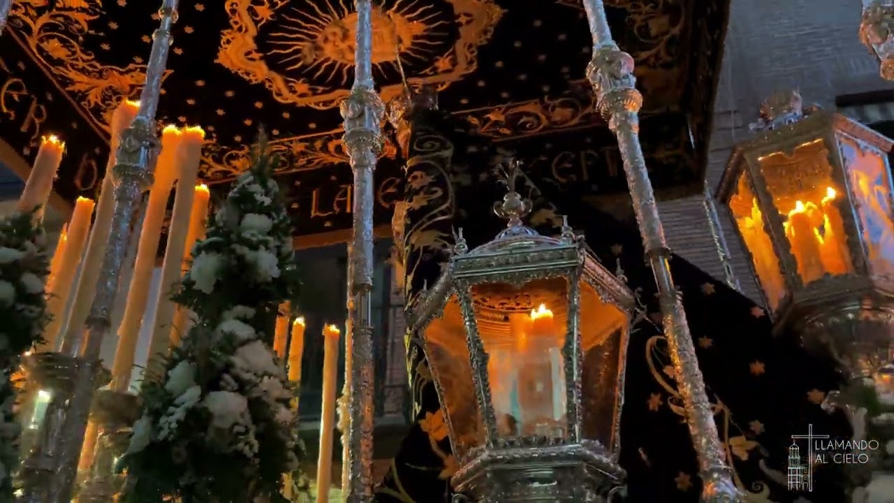 Virgen de las Lágrimas en calle Tablerón - Semana Santa Jaén 2023