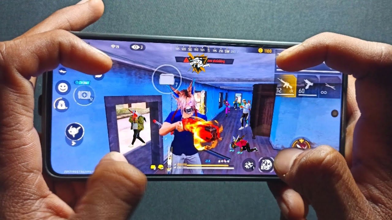HANDCAM ⚡ SOLO VS SQUAD POCO X7 PRO FREE FIRE GAMEPLAY