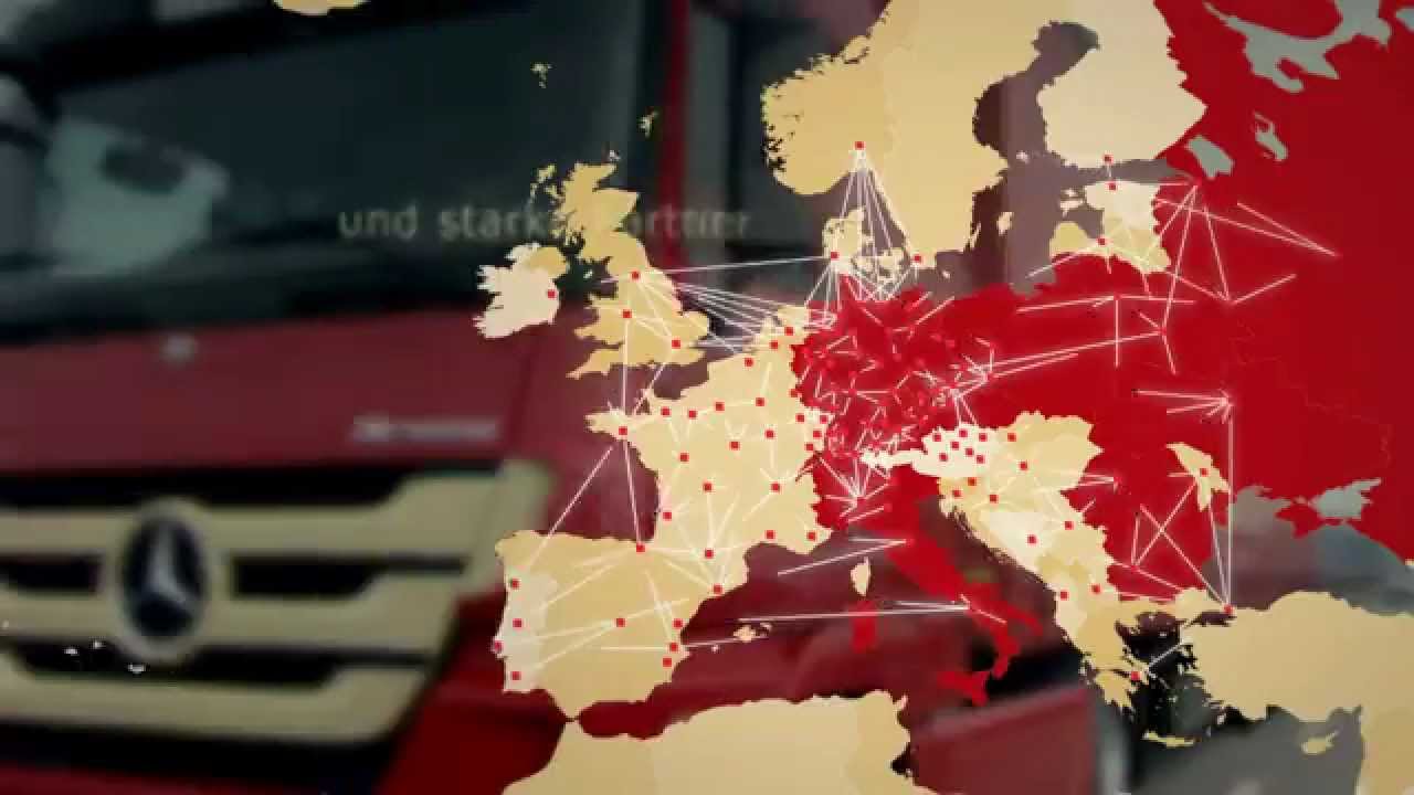 Netzwerk der Emons Spedition & Logistik