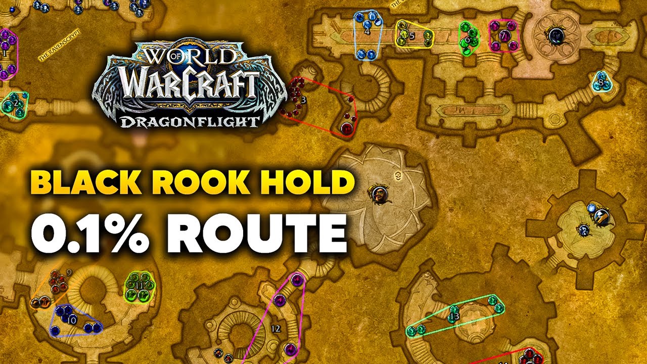 ADVANCED Black Rook Hold Strategies and 0.1% Title Route Walkthrough | Dragonflight Season 3 M+
