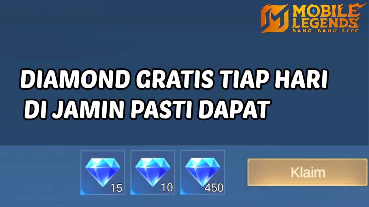 DI JAMIN PASTI DAPAT DIAMOND GRATIS SETIAP HARI DARI EVENT INI