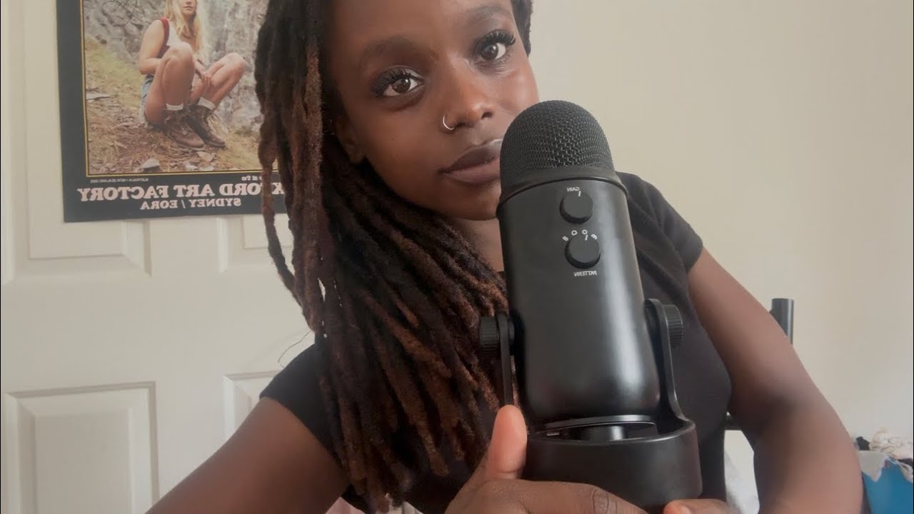 ASMR TESTING MY NEW BLUE YETI MIC 💌