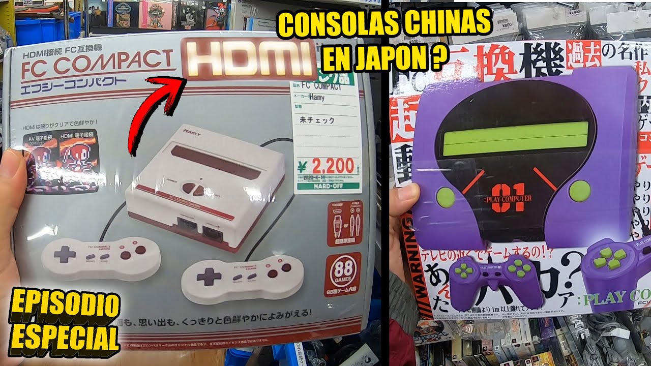 BUSCAMOS  CONSOLAS CHINAS EN JAPÓN | EXISTEN? - HAY PIRATERÍA? | VIDEOJUEGOS RETRO | JUEGOS NES SNES