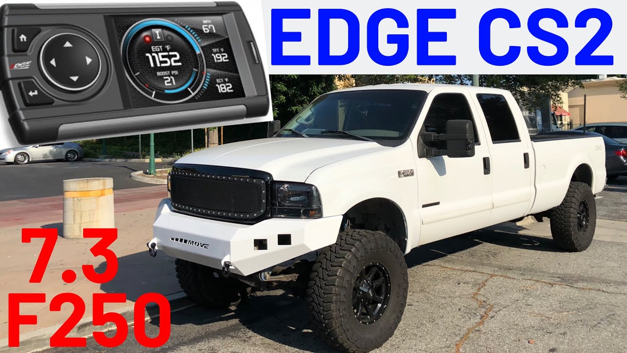 Edge CS2 monitor for my 7.3 powerstroke! How much boost is my turbo making?