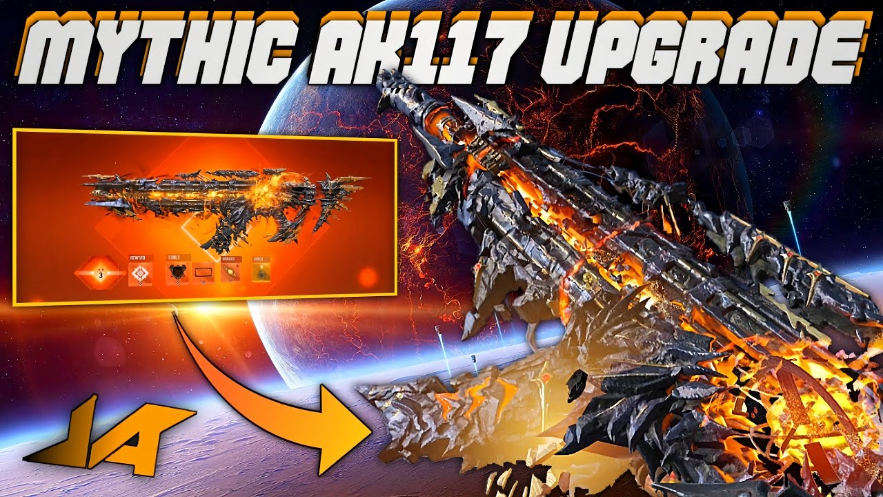 Upgrading My Mythic AK117 To Level 3 New Attachments & New Kill Effect - CODM Solo Vs Squad 27 Kills