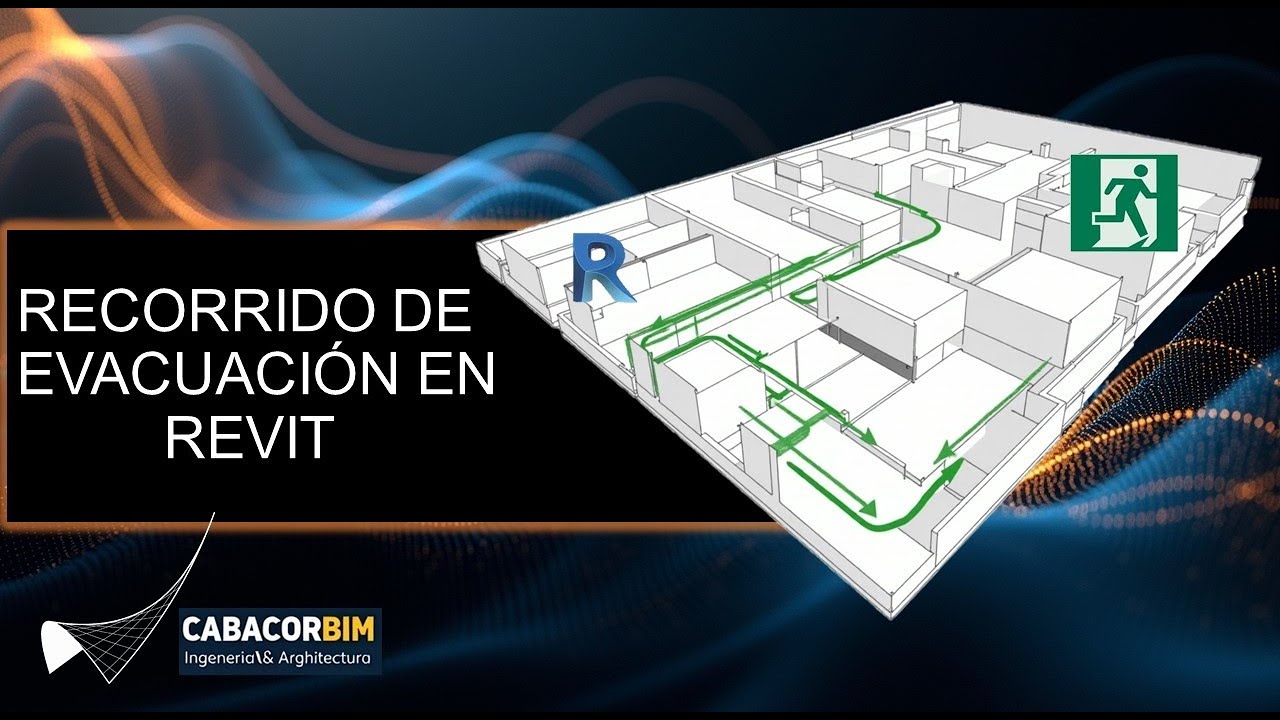 🚪 Recorrido de Evacuación con Revit 🏃‍♀️