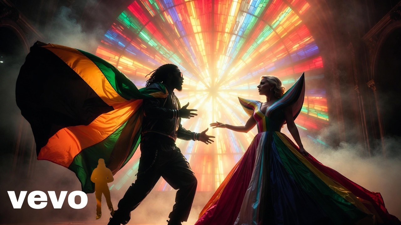 Love Is a Rebel Prayer - Damian Marley and Lady Gaga (Official Music Video)