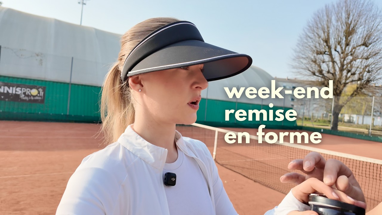 Premier week-end de printemps, séance de tennis en couple, recette de snickers sans sucre