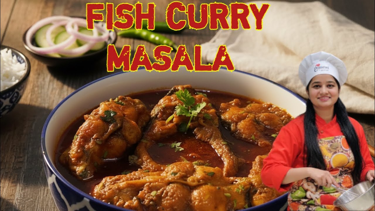 Easy Fish Recipe🐟 Masala Fish Curry Recipe | Machli Ka Patla Salan | Katla Fish Curry