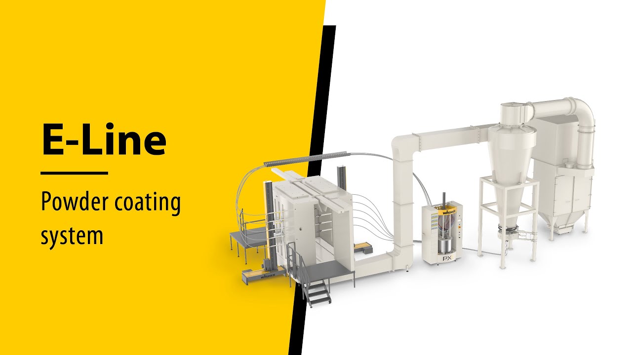 Powder coating system E-Line by WAGNER