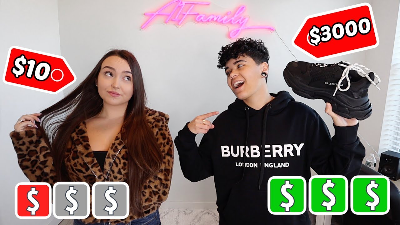 CHEAP VS EXPENSIVE OUTFITS CHALLENGE