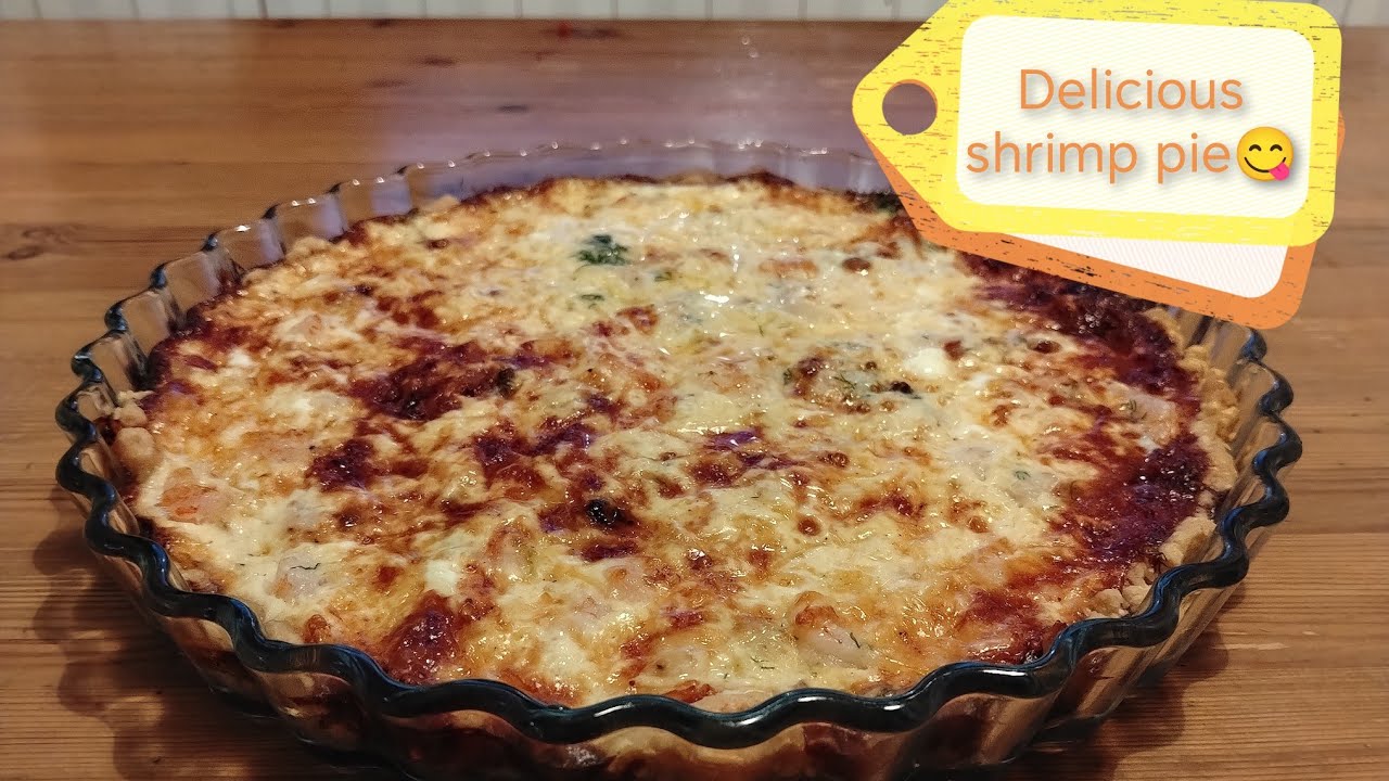 Delicious and easy shrimp pie 😋