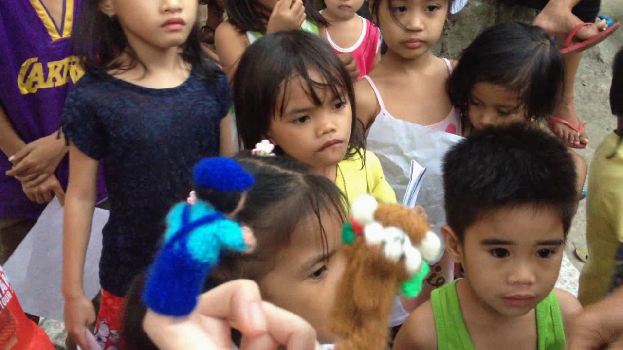 Bringing Joy!  Working with Children in Slums, Manila Philippines