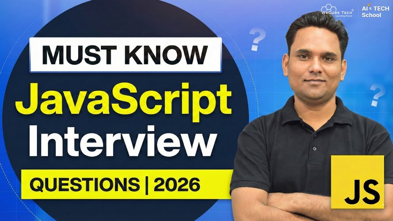The 2026 JavaScript Interview Questions You MUST Know
