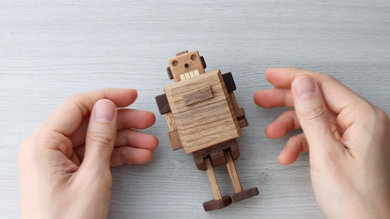 Make it dance! How to solve this robot puzzle by Osamu Kasho #toys