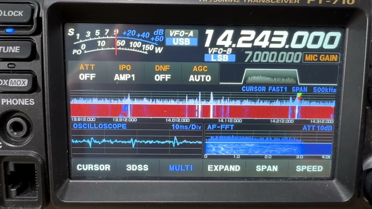 Yaesu FT-710 HF/50 MHz Transceiver