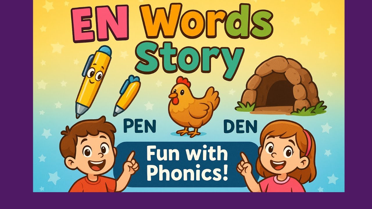 Learn with Ishaanya: The EN Word Adventures: Bed time stories