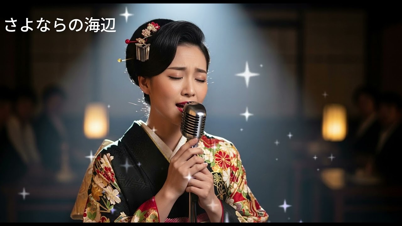 さよならの海辺 #日本語歌 #演歌 #トロット #昭和歌謡 #昔の歌 #レトロ歌謡 #懐かしの歌#昭和 #日本歌謡 #名曲 #歌謡曲 #日本レトロ #昭和レトロ #昭和歌