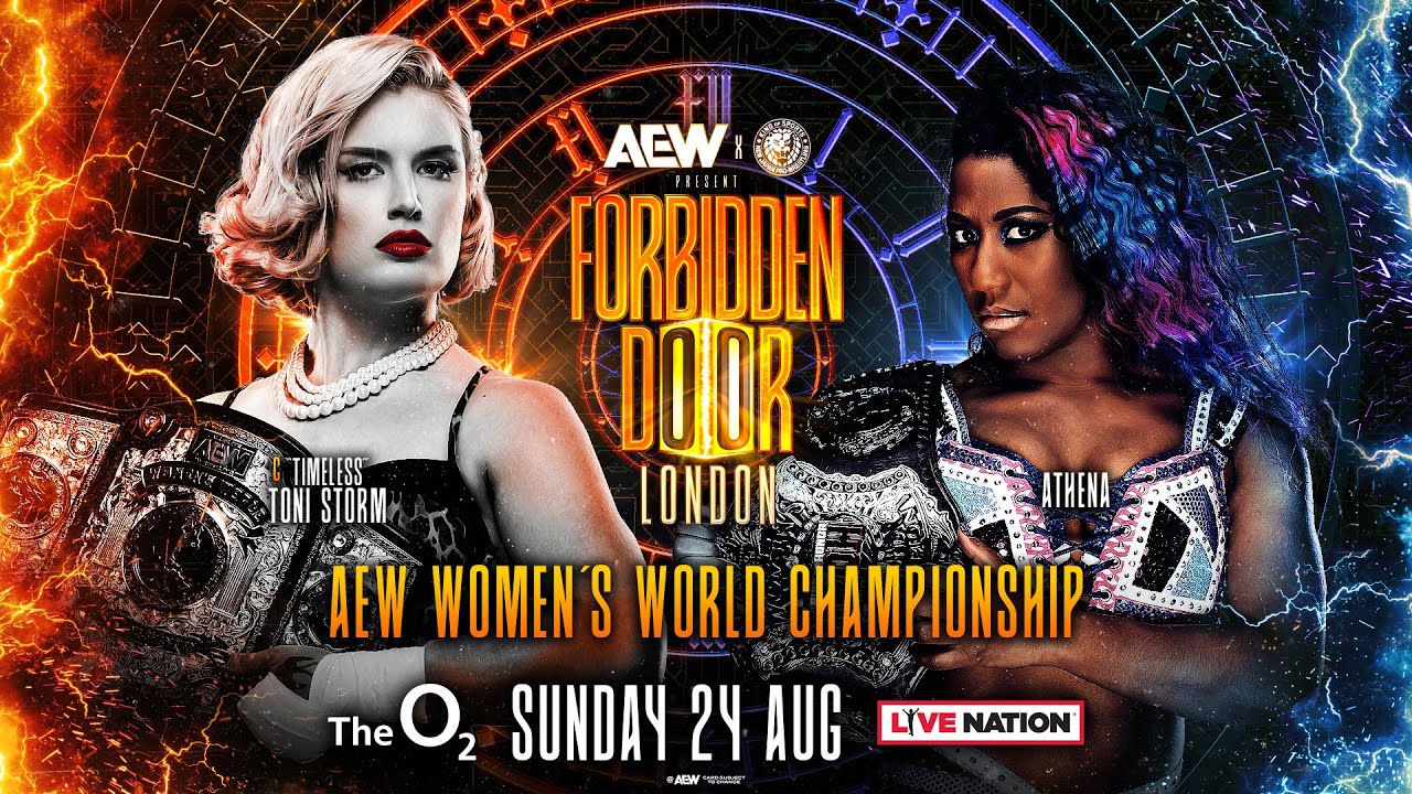 Road To AEW FORBIDDEN DOOR | Toni Storm vs Athena | Figure 8