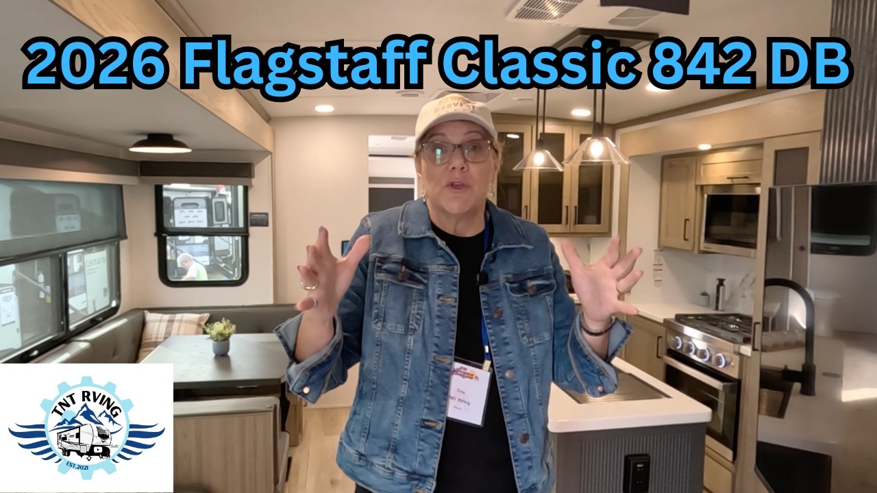 2026 Flagstaff Classic 842DB Walkthrough | Dual bedroom suite RV