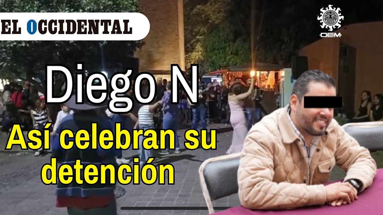 Habitantes de Tequila celebraron la detención del presidente municipal Diego N.