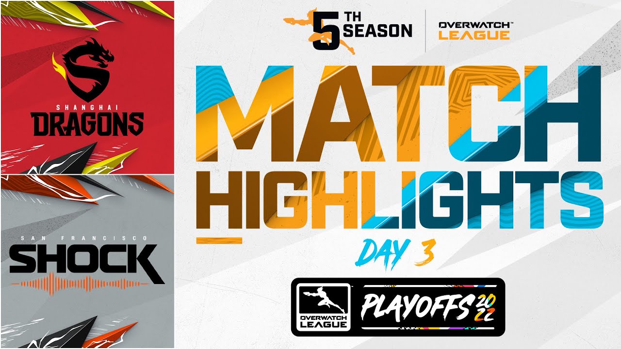 @ShanghaiDragons vs @sanfranciscoshock  | Playoffs Highlights | Day 3
