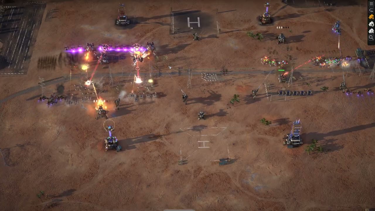 A game of Mechabellum (sped up x2) I played in recently. I'm a low ranked player (about 600-700MMR).
